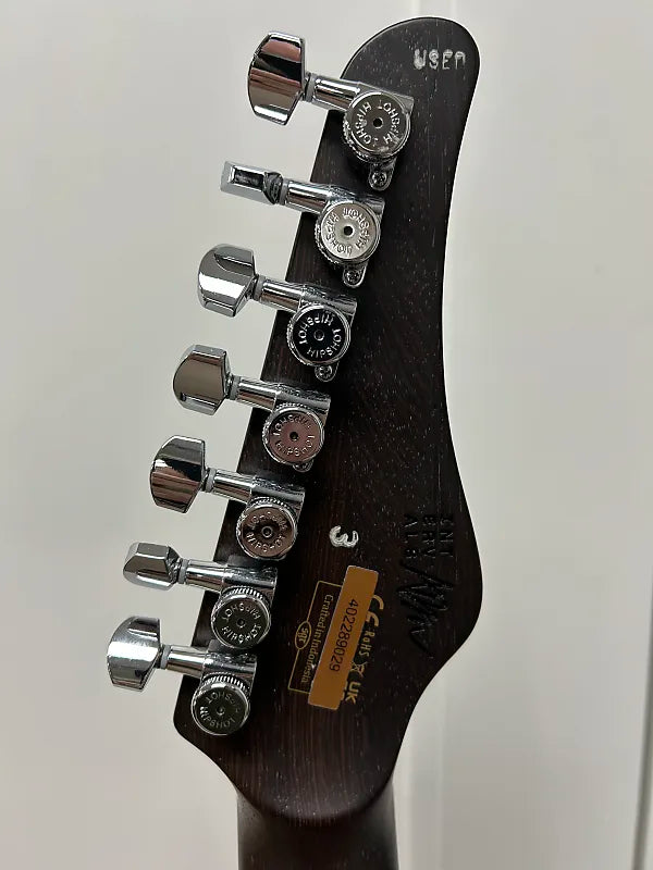 Schecter Aaron Marshall Signature AM-7 7 String Guitar - Cobalt Slate