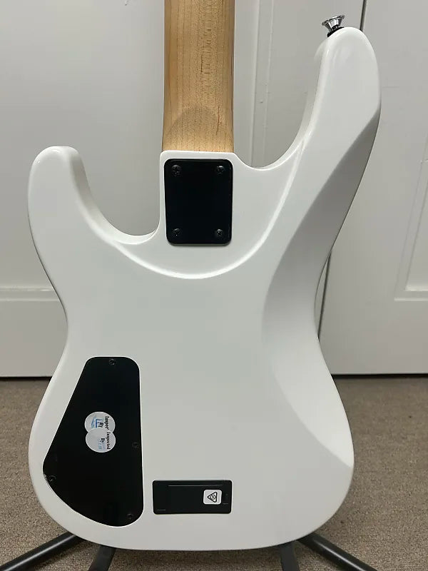 Jackson X Series David Ellefson Signature Concert Bass CBXM IV with Maple Fretboard - Snow White