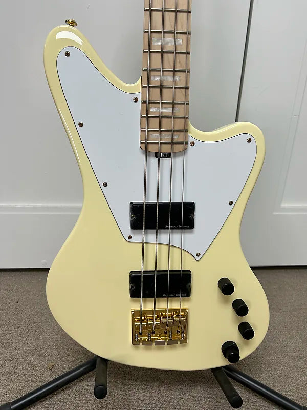 ESP LTD GB-4 Bass Guitar - Vintage White