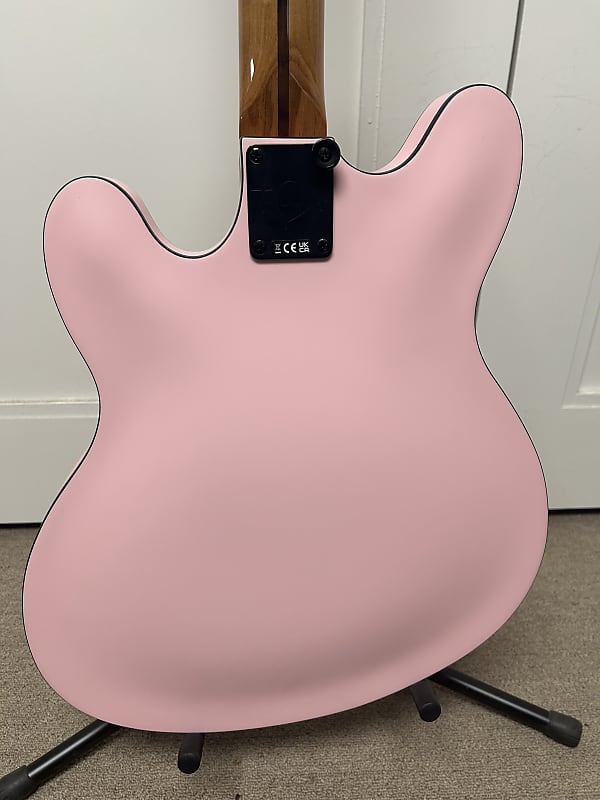 Fender Tom DeLonge Starcaster Electric Guitar - Shell Pink