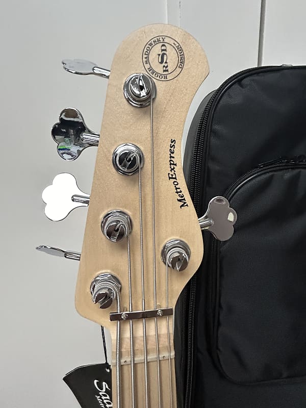Sadowsky MetroExpress Hybrid P/J Bass 5-String with Maple Fretboard 2023 - Present - Sage Green Metallic
