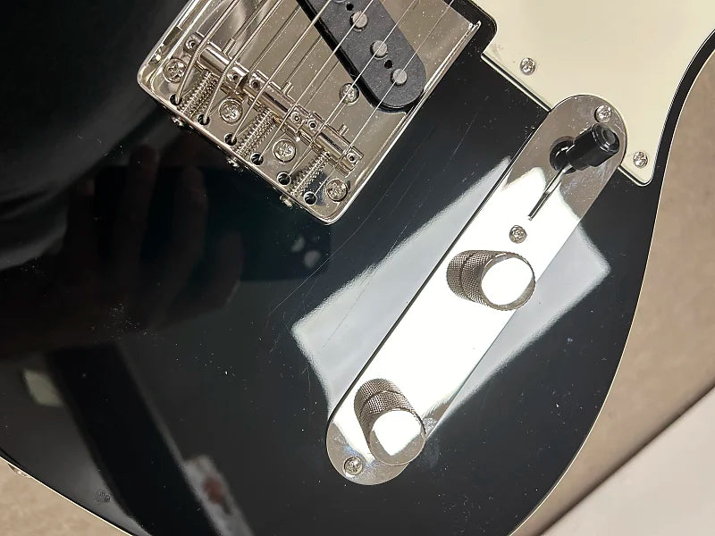 Squier Classic Vibe Baritone Custom Telecaster Electric Guitar - Black