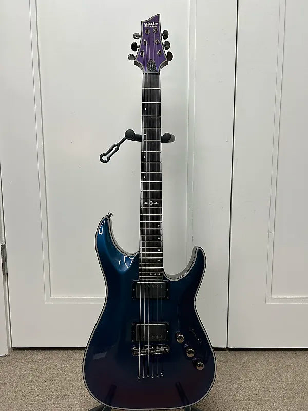 Schecter Hellraiser Hybrid C-1 Electric Guitar - Ultra Violet