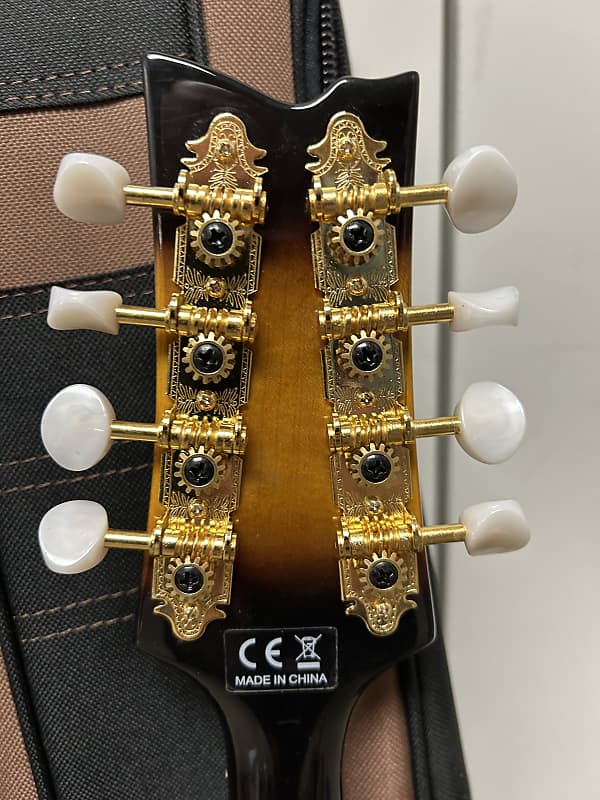 Ortega RMFE90TS F-Style Mandolin with Electronics - Tobacco Sunburst