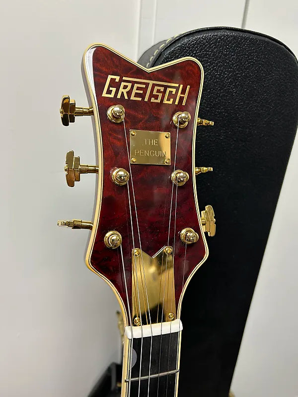 Gretsch G6134TGQM-59 Limited Edition Semi Hollowbody Quilt Classic Penguin with Bigsby - Forge Glow
