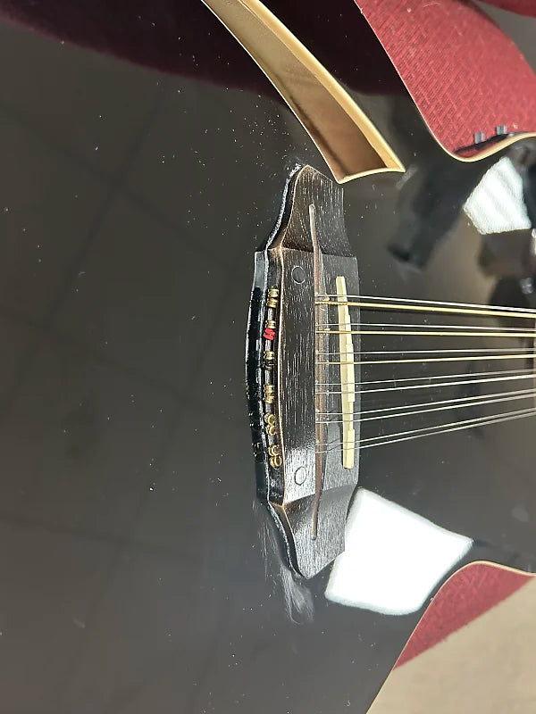 ESP LTD TL-12 12 String Thinline Acoustic Electric Guitar - Black