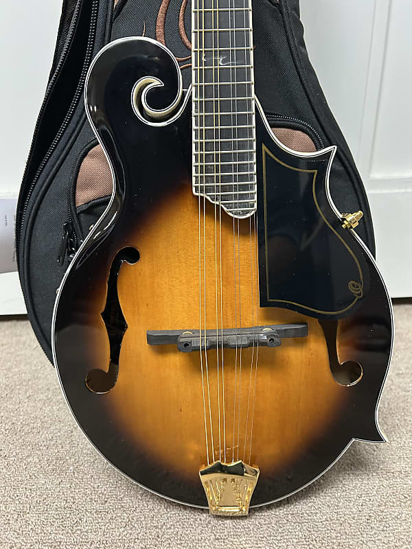 Ortega RMFE90TS F-Style Mandolin with Electronics - Tobacco Sunburst