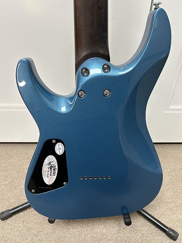 Schecter Aaron Marshall Signature AM-7 7 String Guitar - Cobalt Slate