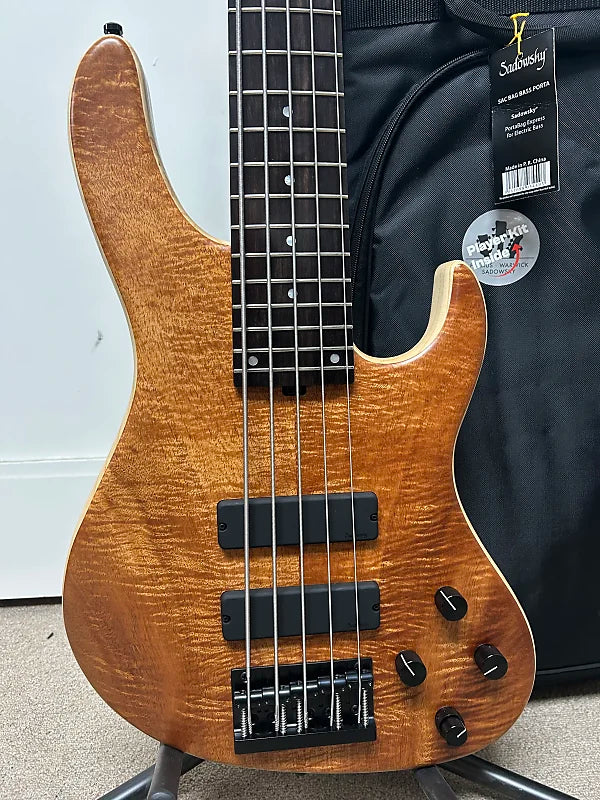 Sadowsky Metroline 24 Fret Modern 2025 Limited Edition 5 String Bass Guitar - Natural Transparent Satin