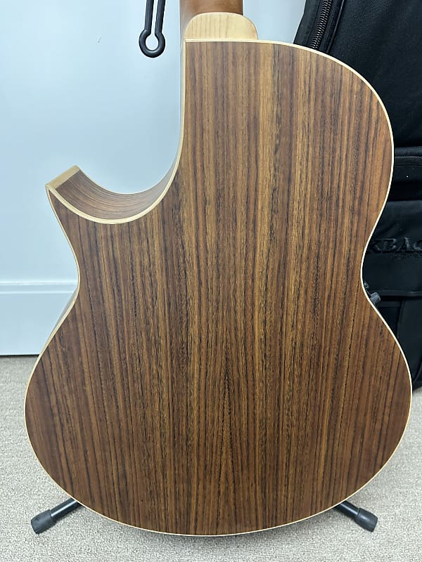 Warwick Alien 5 String Fretless Acoustic Electric Bass - Natural