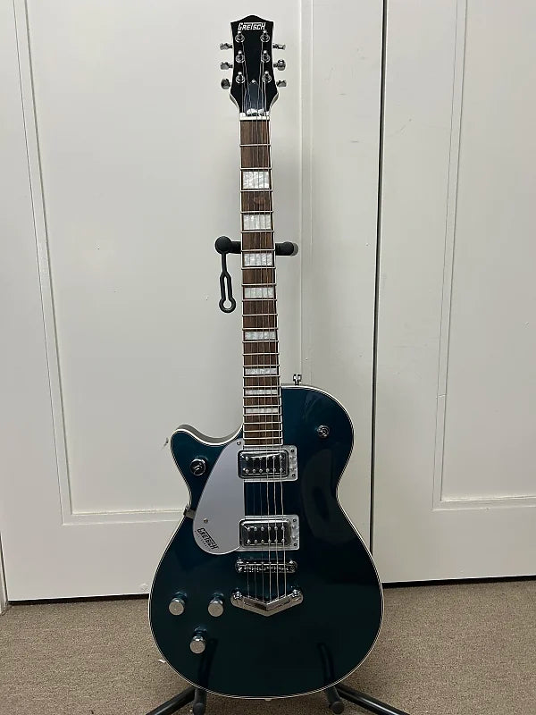 Gretsch G5220LH Electromatic Jet BT Left Handed Electric Guitar with V-Stoptail - Jade Grey Metallic