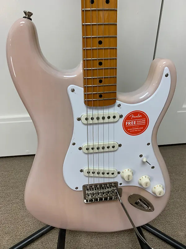 Squier Classic Vibe '50s Stratocaster Electric Guitar- White Blonde