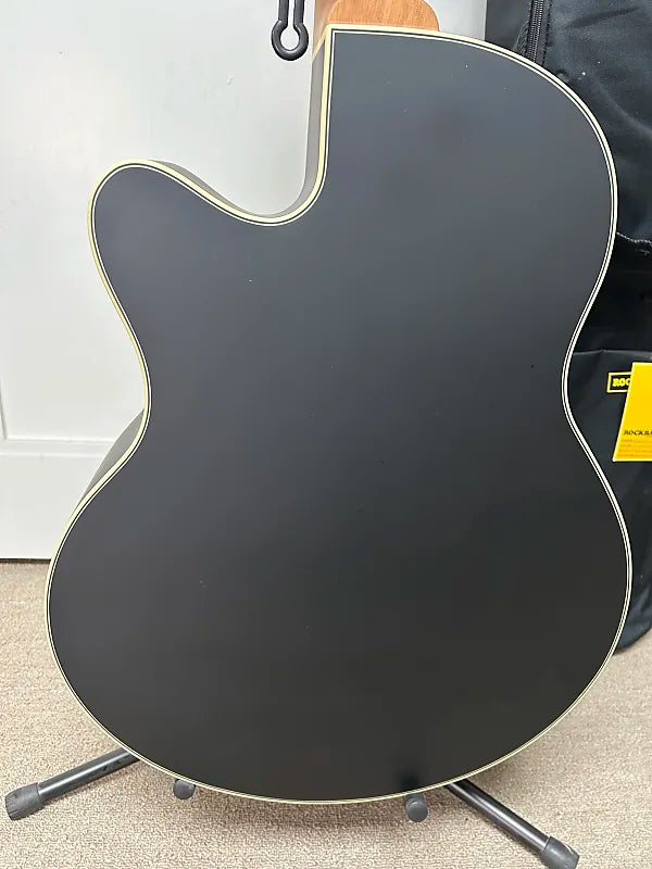 Warwick RockBass Alien Standard 5 String Acoustic Electric Bass - Fretless w/Lines - Natural Transparent Satin