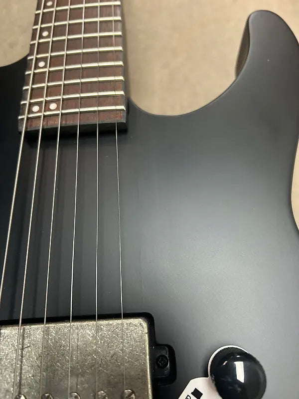 ESP LTD M-201 HT Electric Guitar - Black Satin