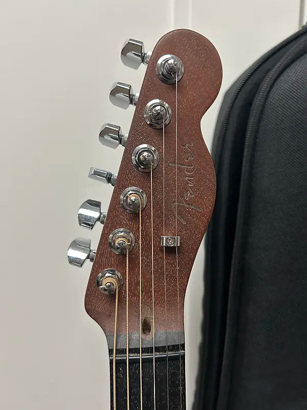 Fender American Acoustasonic Telecaster Acoustic Electric Guitar - Steel Blue