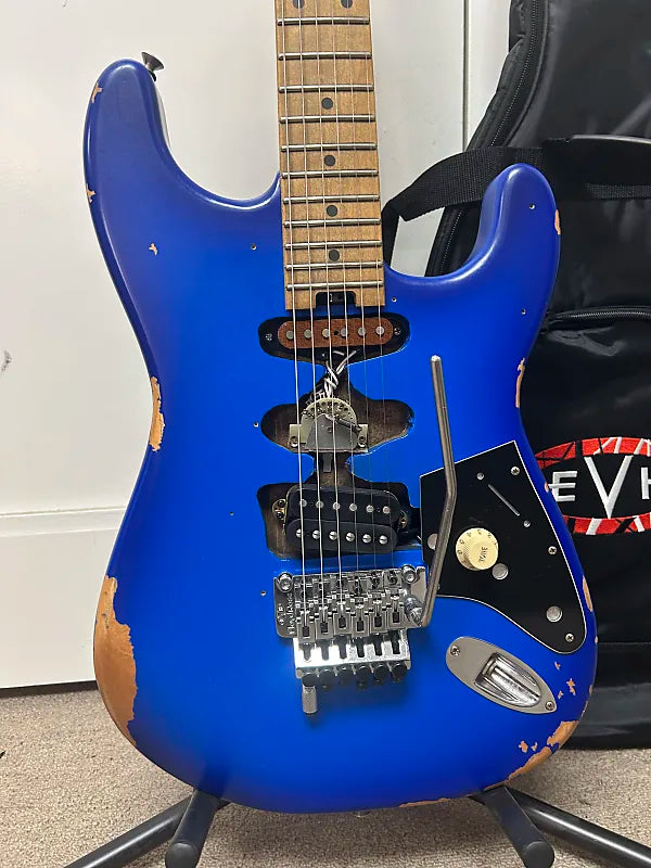 EVH Frankenstein "Frankie" Relic Electric Guitar- Blueburst