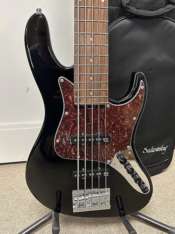 Sadowsky MetroExpress 22-Fret Will Lee Artist Line 5 String Bass - Black