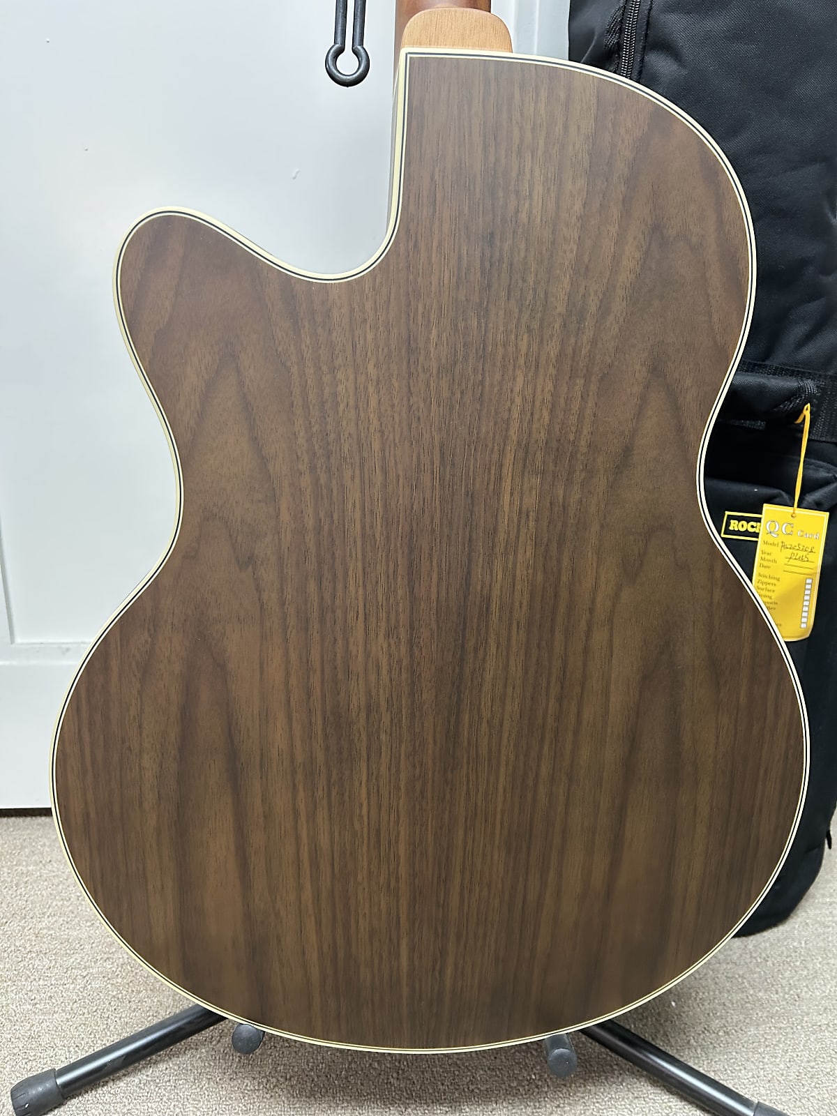 Warwick Rockbass Alien Deluxe 4 String Acoustic Electric Bass - Natural