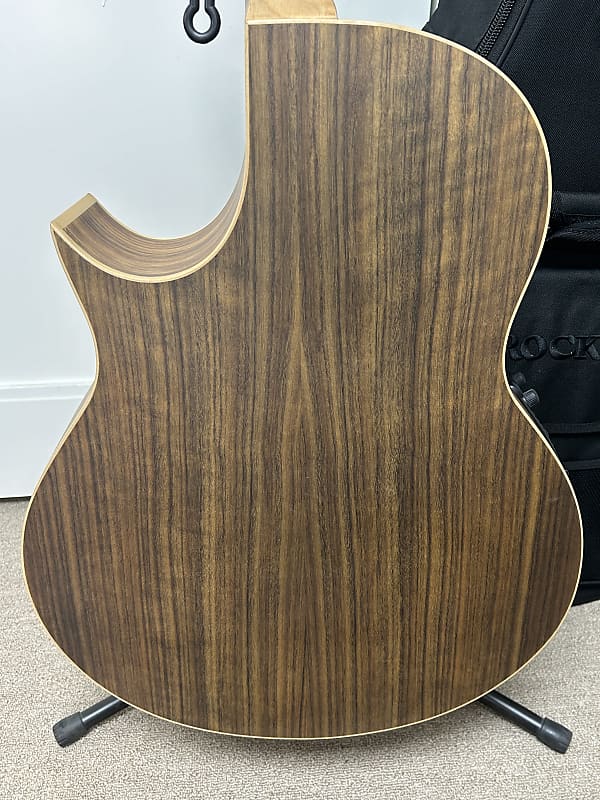 Warwick Alien 4 String Fretless Acoustic Electric Bass Guitar - Natural