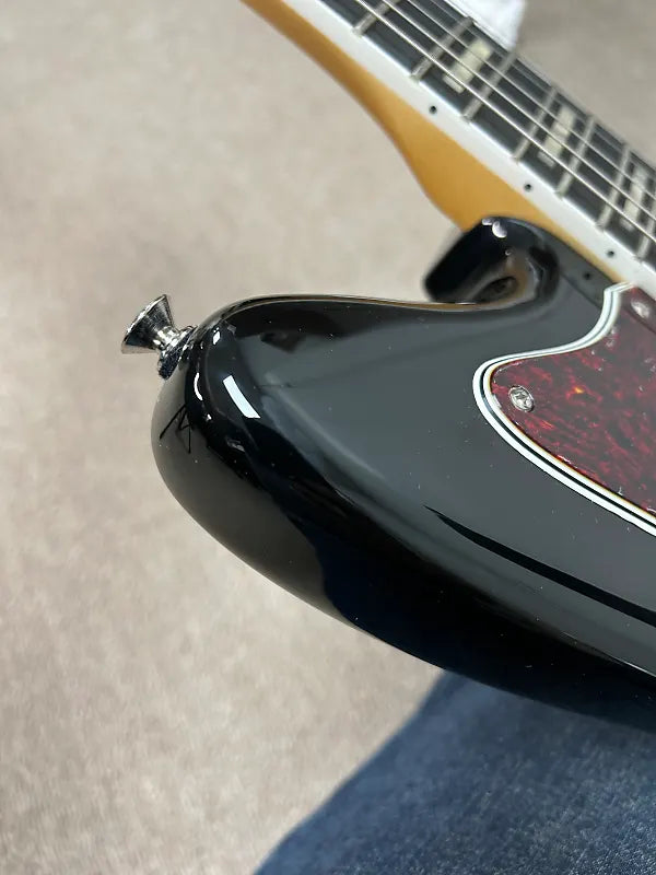Fender Gold Foil Jazzmaster Electric Guitar - Candy Apple Burst