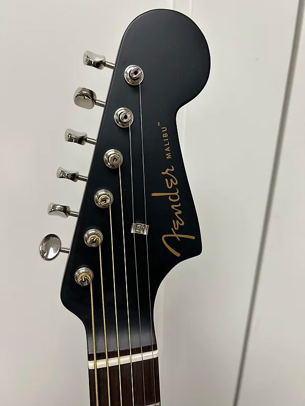 Fender California Series Malibu Special Acoustic Electric Guitar- Matte Black