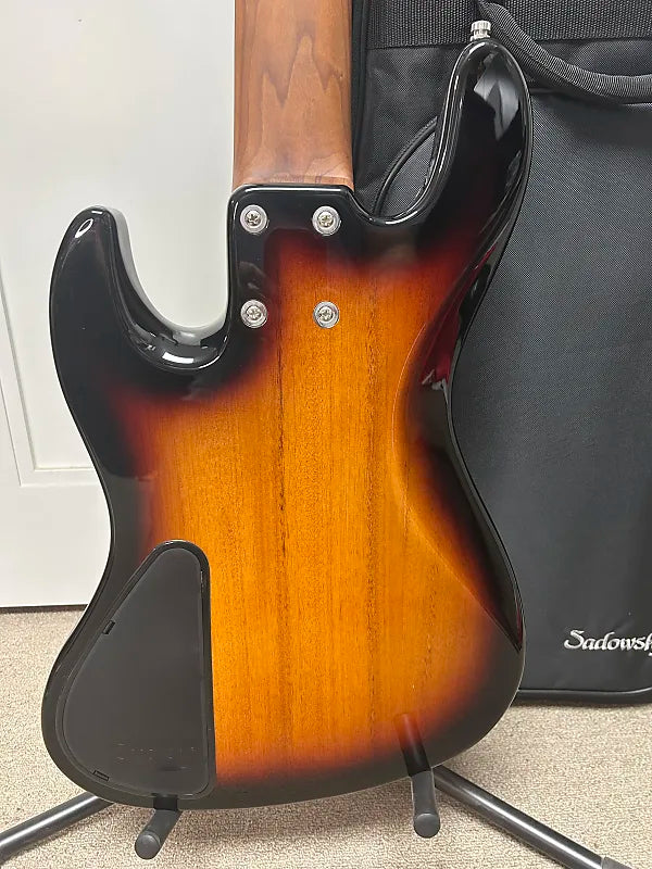 Sadowsky MetroExpress J/J 5 String Bass Fretless w/Lines Tobacco Sunburst
