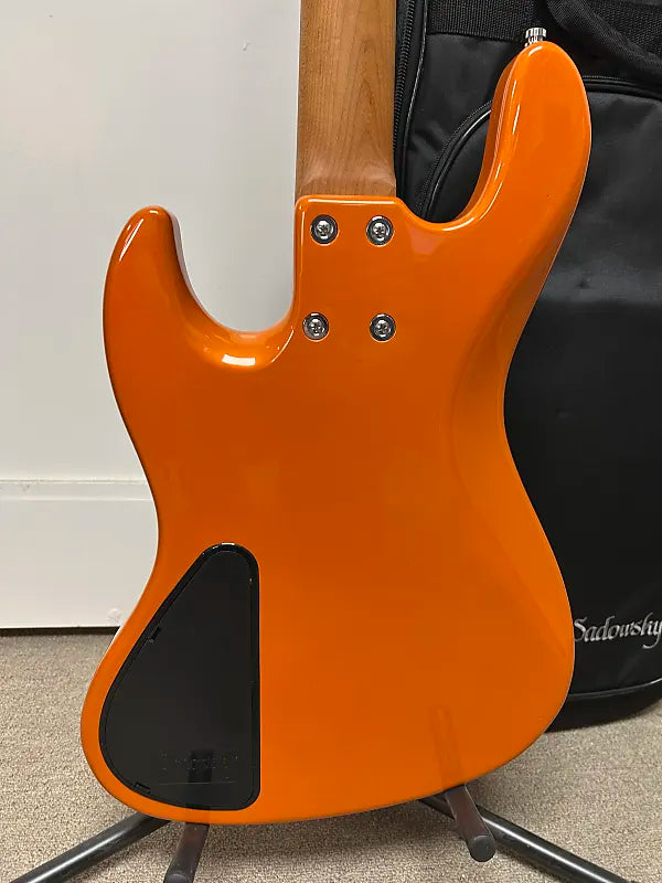 Sadowsky MetroExpress Vintage J/J 4 String Bass w/Morado Fingerboard - Candy Apple Orange