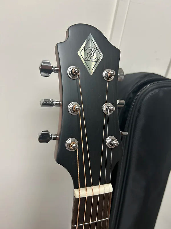 Zemaitis CAF-80HCW-FRD Acoustic Guitar w/Electronics - Red