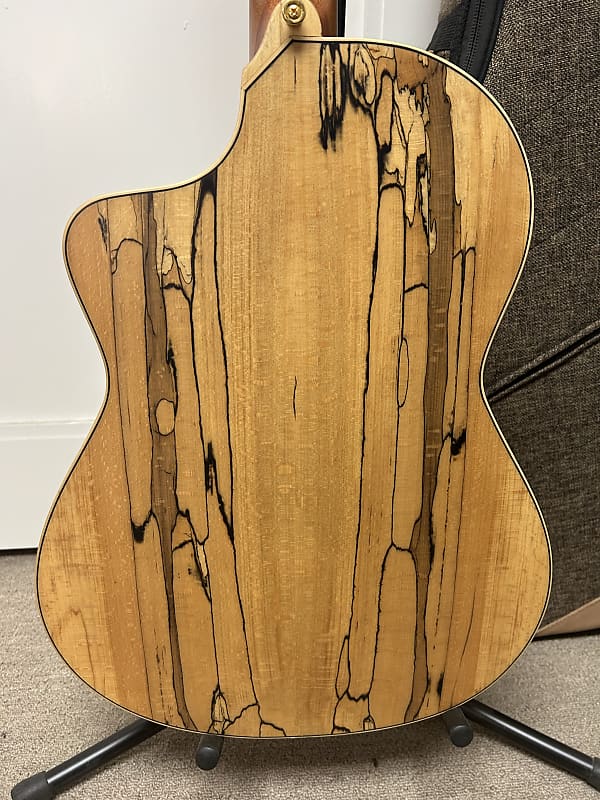 Ortega TZSM/2 Thomas Zwijen Signature Nylon String Classical Acoustic Guitar w/Electronics -Canadian Spruce & Spalted Maple