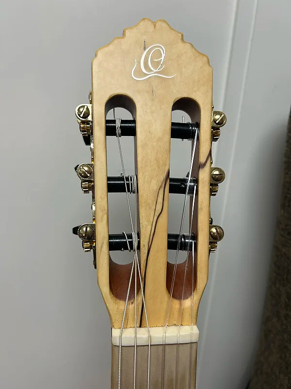 Ortega TZSM/2 Thomas Zwijen Signature Nylon String Classical Acoustic Guitar w/Electronics -Canadian Spruce & Spalted Maple