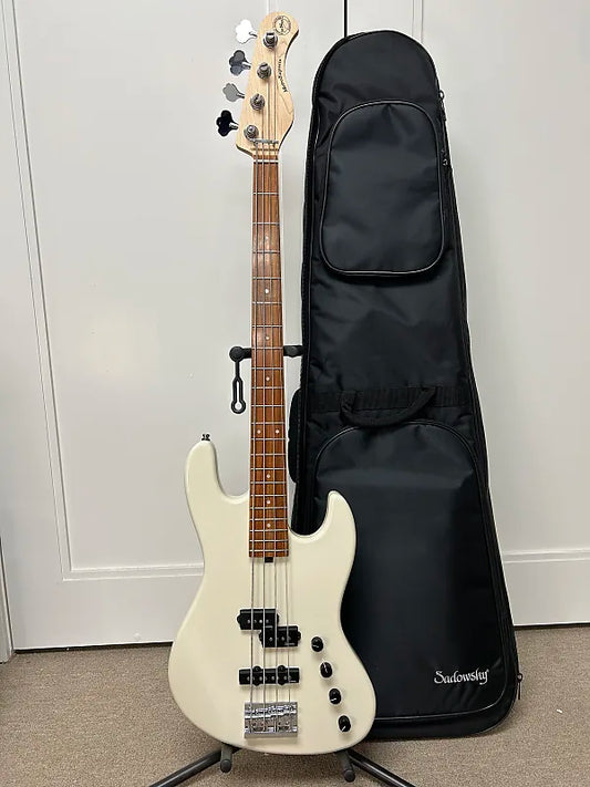 Sadowsky MetroExpress 21 Fret Verdine White Signature 4 String Bass - Olympic White