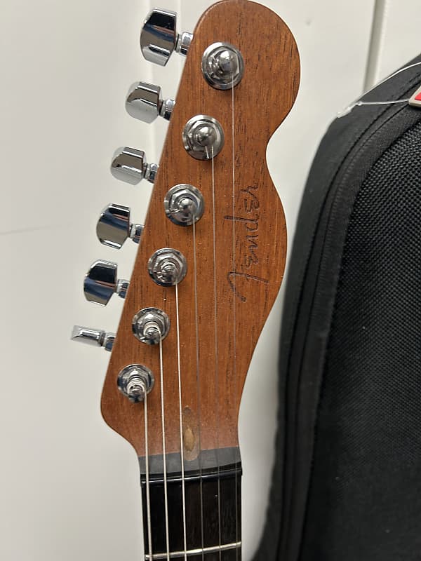 Fender American Acoustasonic Telecaster Acoustic Electric Guitar - Sonic Gray