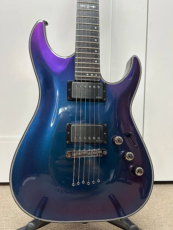 Schecter Hellraiser Hybrid C-1 Electric Guitar - Ultra Violet