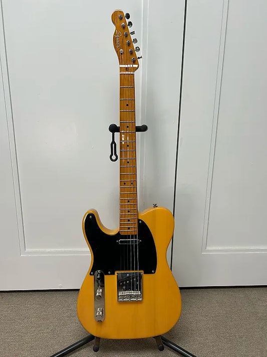 LEFTY Squier Classic Vibe '50s Telecaster Guitar Butterscotch Blonde - Left Handed