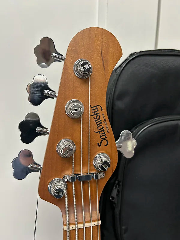 Sadowsky MetroExpress 21-Fret 5 String Vintage M Bass - Tobacco Sunburst