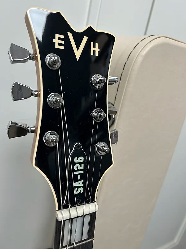 EVH SA-126 Special QM Semi Hollowbody Electric Guitar  - Trans Purple