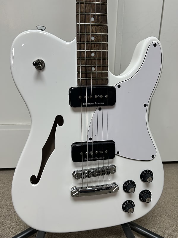 Fender Jim Adkins JA-90 Artist Series Signature Telecaster Electric Guitar White
