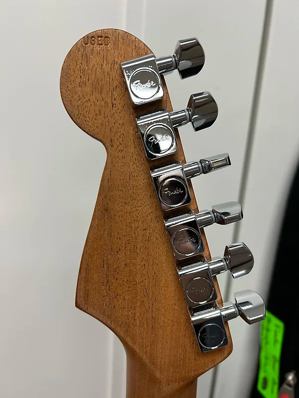 Fender American Acoustasonic Stratocaster Guitar - Black