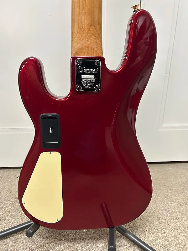 Charvel Pro-Mod San Dimas Bass JJ V 5 String Bass Guitar- Candy Apple Red Metallic