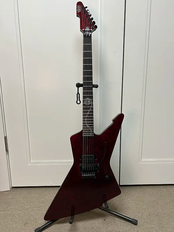 Schecter Patrick Kennison E-1 FR Apocrypha Electric Guitar - Red