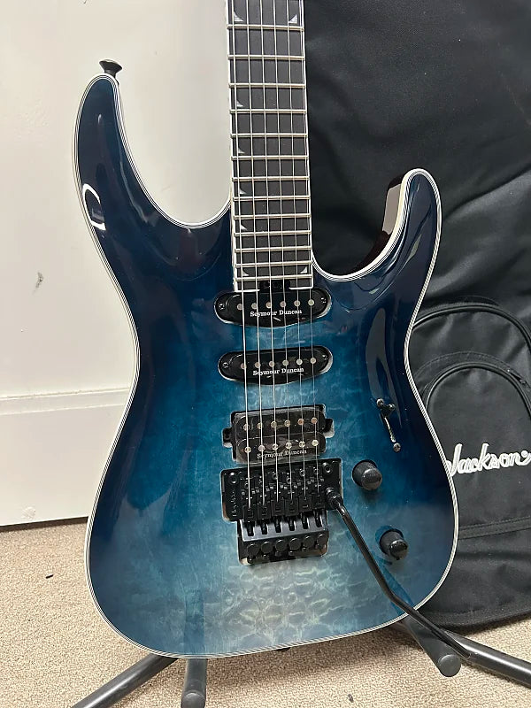 Jackson Pro Plus Series Soloist SLA3Q Electric Guitar - Polar Burst