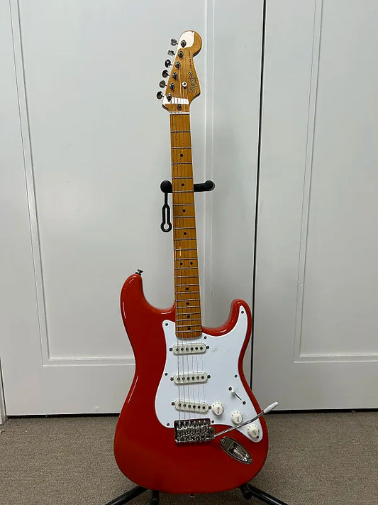 Squier Classic Vibe '50s Stratocaster Electric Guitar Fiesta Red