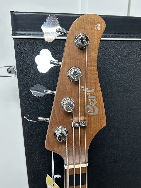 Cort GB-Modern 4 Bass Guitar - Open Pore Vintage Natural