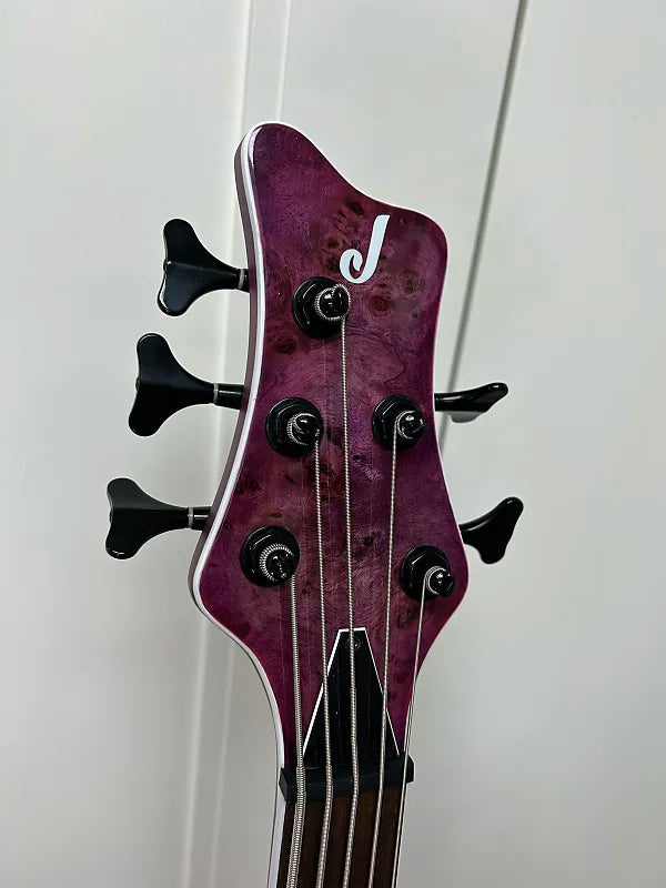 Jackson X Series Spectra SBXP V Five String Bass - Transparent Purple Burst