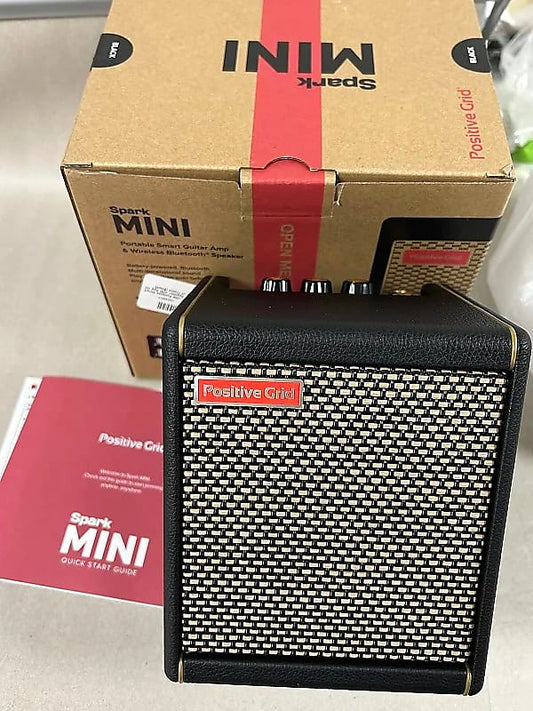 Positive Grid Spark MINI Portable Digital Modeling Guitar Practice Amp - Black
