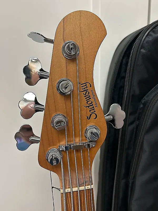 Sadowsky MetroExpress Hybrid P/J 5 String Bass w/Morado Fingerboard - Silver Metallic