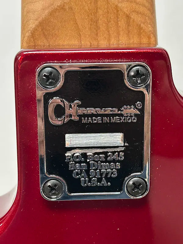 Charvel Pro-Mod San Dimas Bass JJ V 5 String Bass Guitar- Candy Apple Red Metallic