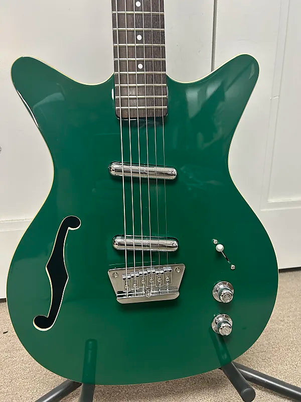 Danelectro 59 Niner Electric Baritone Guitar - Jade Green