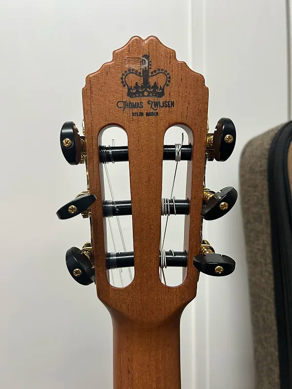 Ortega TZSM/2 Thomas Zwijen Signature Nylon String Classical Acoustic Guitar w/Electronics -Canadian Spruce & Spalted Maple