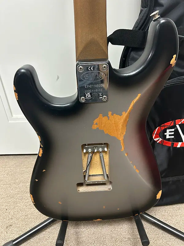 EVH Frankenstein "Frankie" Relic Electric Guitar- Silverburst